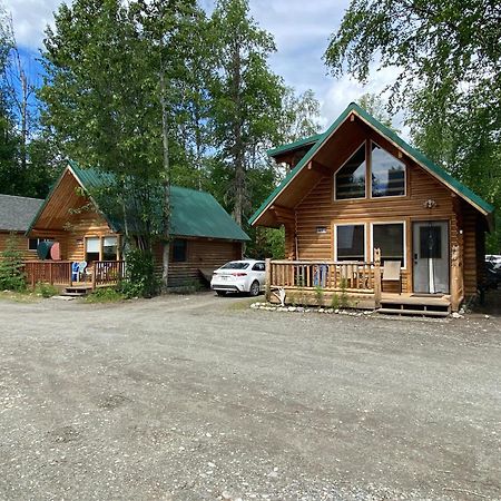 Talkeetna Log Cabin With Hot Tub Unit 2 Exteriör bild