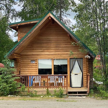 Talkeetna Log Cabin With Hot Tub Unit 2 Exteriör bild