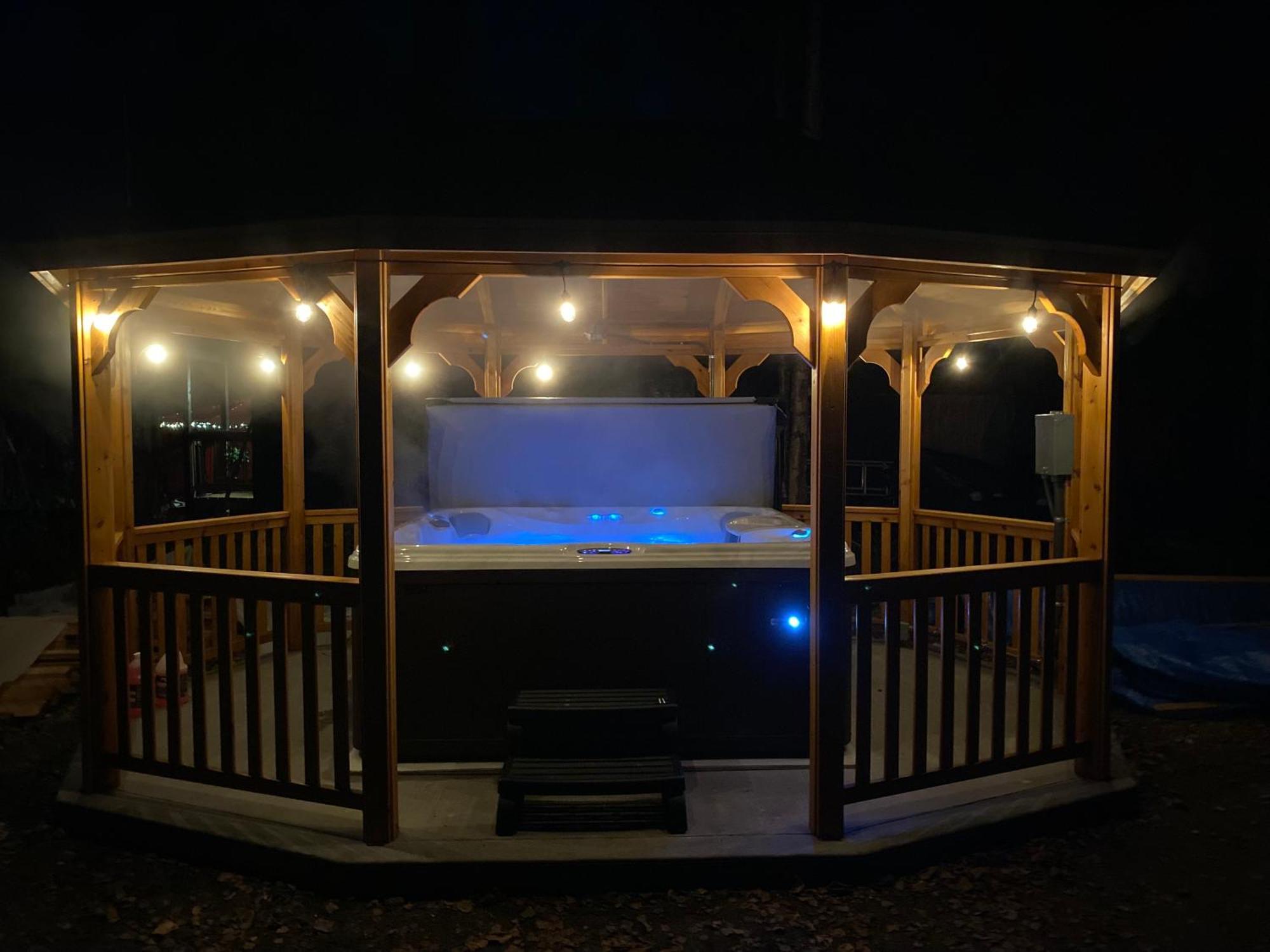 Talkeetna Log Cabin With Hot Tub Unit 2 Exteriör bild
