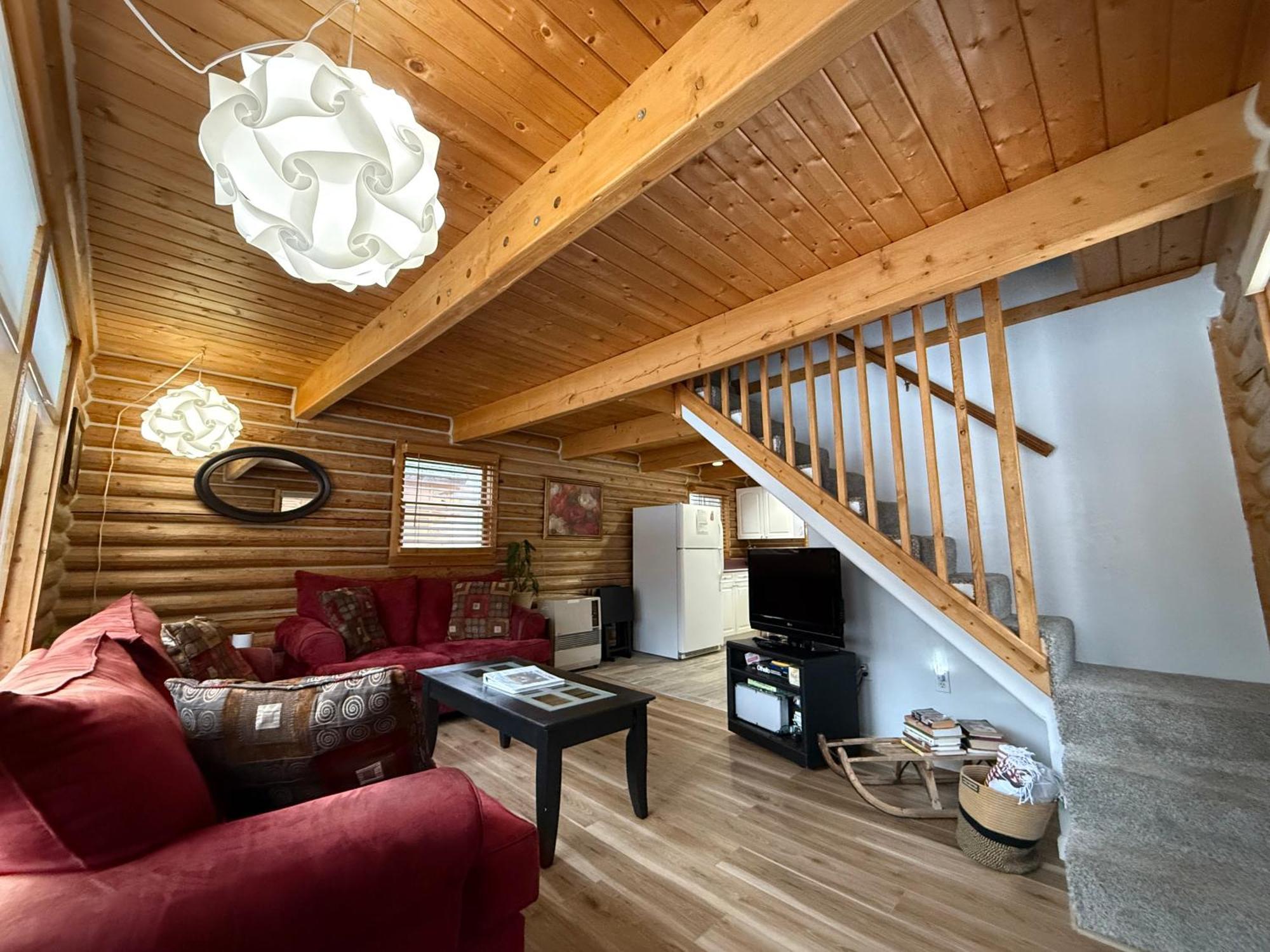 Talkeetna Log Cabin With Hot Tub Unit 2 Exteriör bild