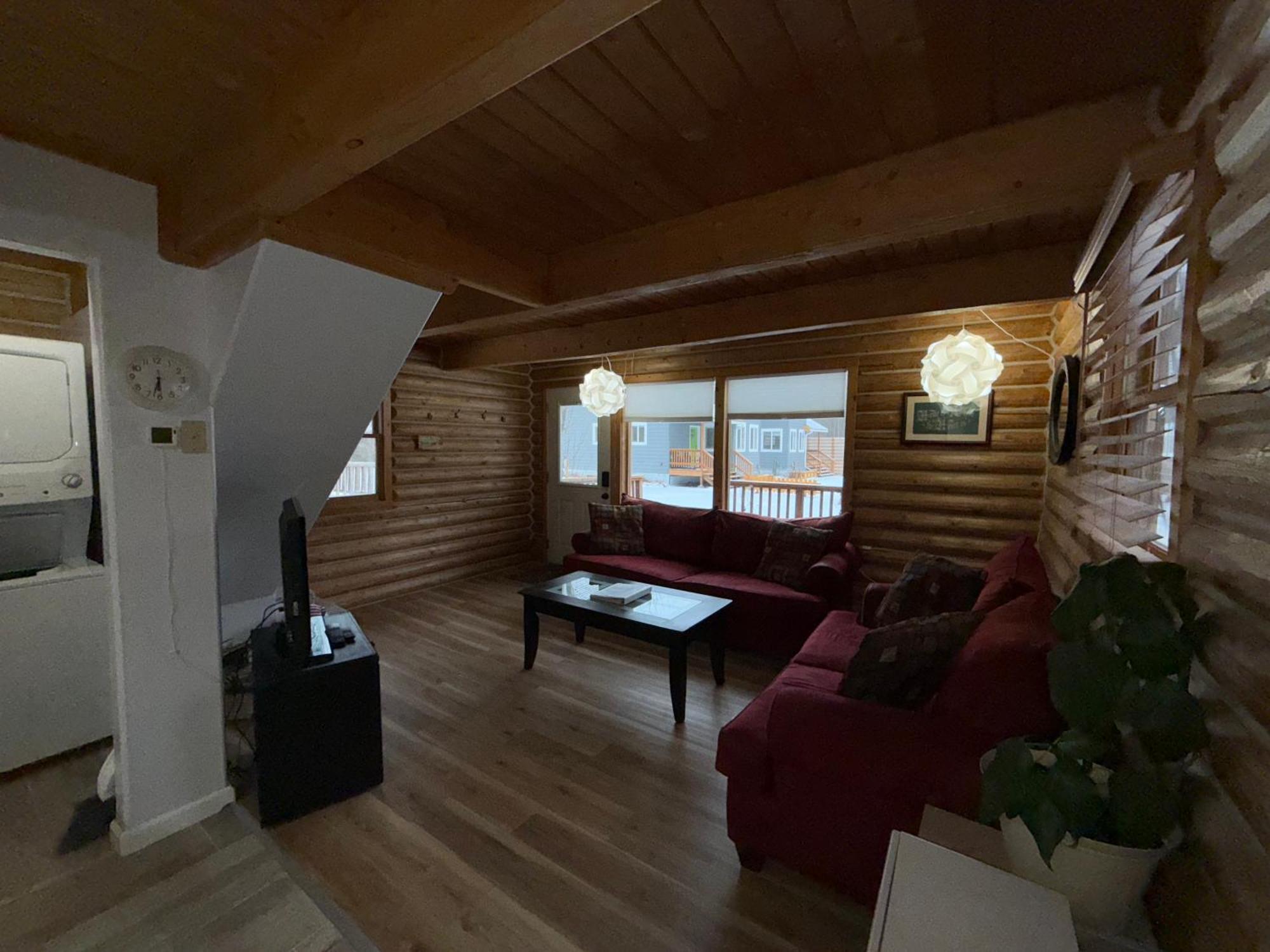 Talkeetna Log Cabin With Hot Tub Unit 2 Exteriör bild